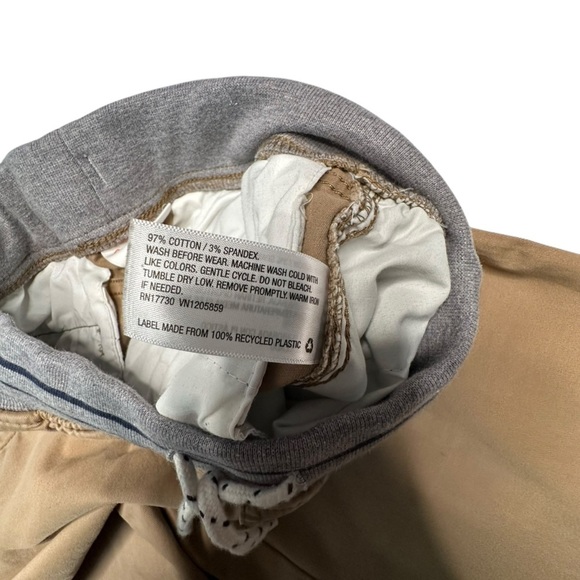 Cat & Jack Boy's Khaki Joggers Size 10 - Picture 7 of 9